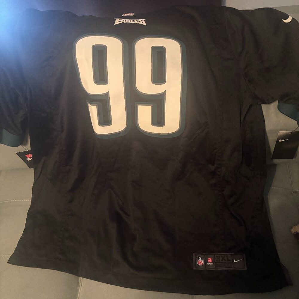 Lot of Mens jerseys & shirts (Philadelphia Eagles and Temple University) 3X & 4X